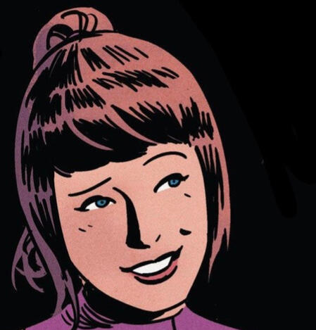 Veronica Andrews, as Face claimed by Kate Bishop